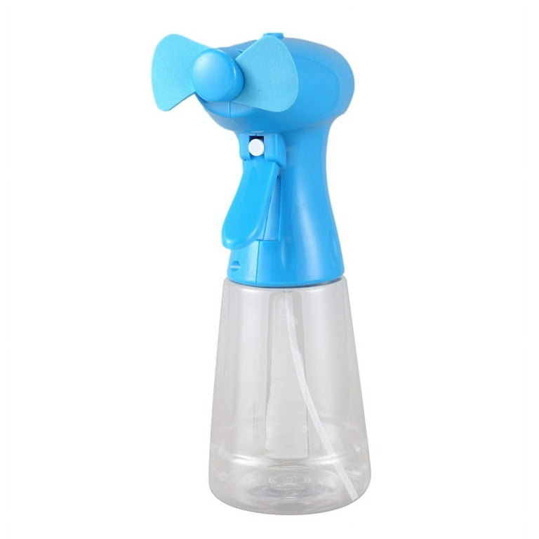 Fan With Water Spray Misting Fan Handheld - Misting Fan With Mist As  Battery Operated Fan Water Bottle Sprayer(300ml)