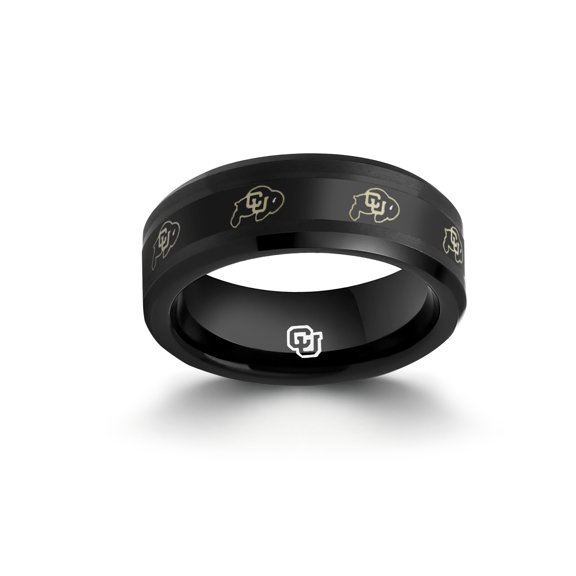 FanDrip Colorado Buffaloes Tungsten Ring