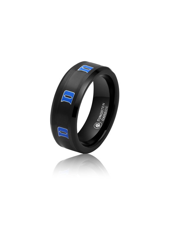 Duke Blue Devils Tungsten Ring