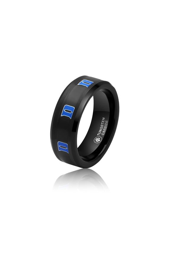 Duke Blue Devils Tungsten Ring