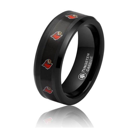 FanDrip Louisville Cardinals Tungsten Ring