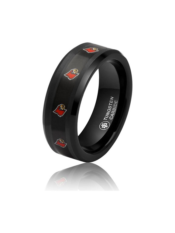 Louisville Cardinals Tungsten Ring