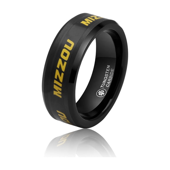 FanDrip Missouri Tigers Tungsten Ring