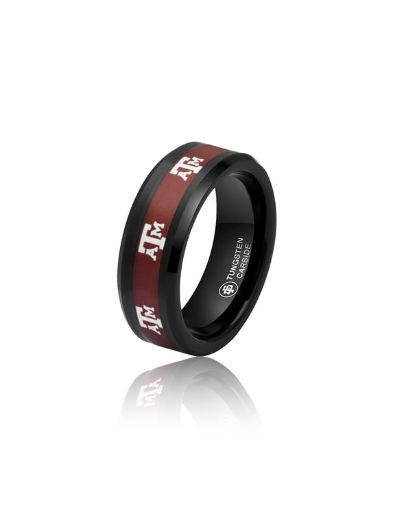 Texas A&M Aggies Tungsten Ring