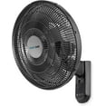 thumbnail image 1 of FanFair Wall Mount Fan 16 Inch Powerful with Remote Control, Timer, Quiet Cooling, Durable Plastic Grill, Oscillation,Adjust Tilt,Space Saving for Warehouse Workshop Bedroom Home Basement Office,Black, 1 of 3