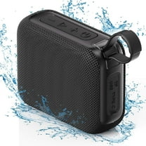 FanFun Portable Bluetooth Speaker, Mini Waterproof Speaker, Outdoor Wireless Speaker, Party Speaker for Home, Travel, Hiking, IPX5, L3-Black