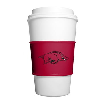 FanPans Team Logo Silicone Cup Sleeve - NCAA Arkansas Razorbacks