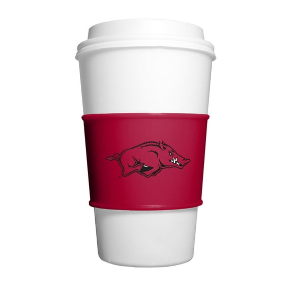 FanPans Team Logo Silicone Cup Sleeve - NCAA Arkansas Razorbacks