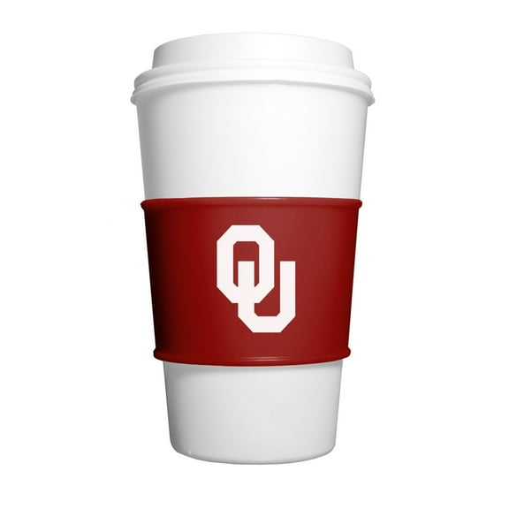 FanPans Team Logo Silicone Cup Sleeve - NCAA Oklahoma Sooners
