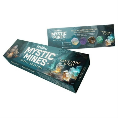 FanRoll/Metallic Dice Games Mystic Mines - Misfit Edition New