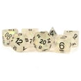 thumbnail image 1 of FanRoll/Metallic Dice Games Poly Set Clear w/Black (7) New, 1 of 1
