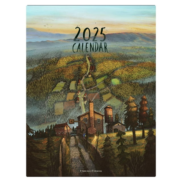 FanSyZe Clearance 2025 Calendar 2025 Small Town Calendar Calendar