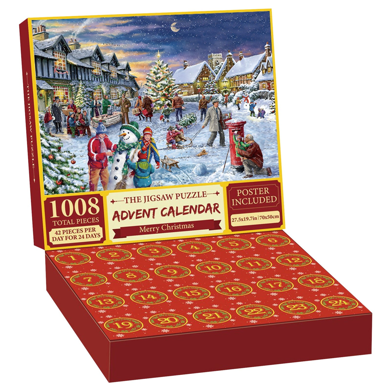 FanSyZe Clearance Advent Calendar 2024 Puzzles For Adults 1000 Pieces