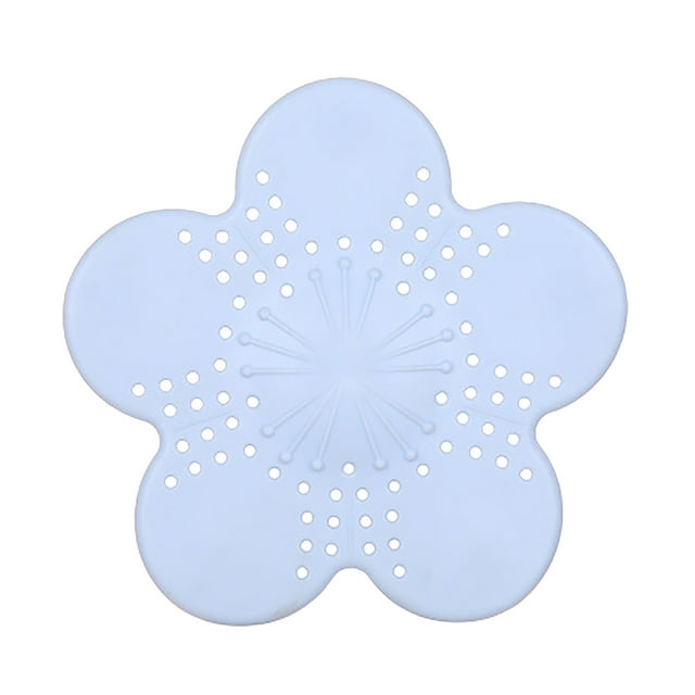 FanSyZe Flat Drain Hair Catcher Sink HairProof and OdorProof Floor