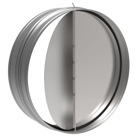 FanTech RSK 10 - 10" Back-Draft Damper For Circular Duct