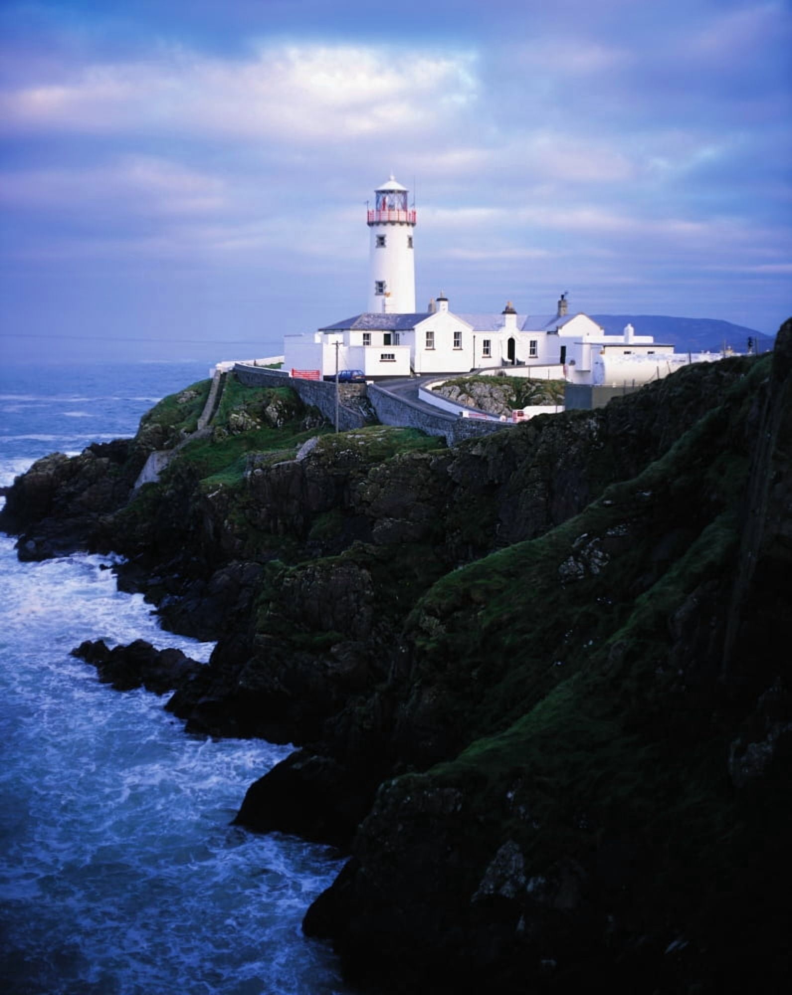 Fanad Lighthouse Fanad Head Co Donegal Ireland Canvas Art - The Irish Image Collection Design Pics (13 x 17)