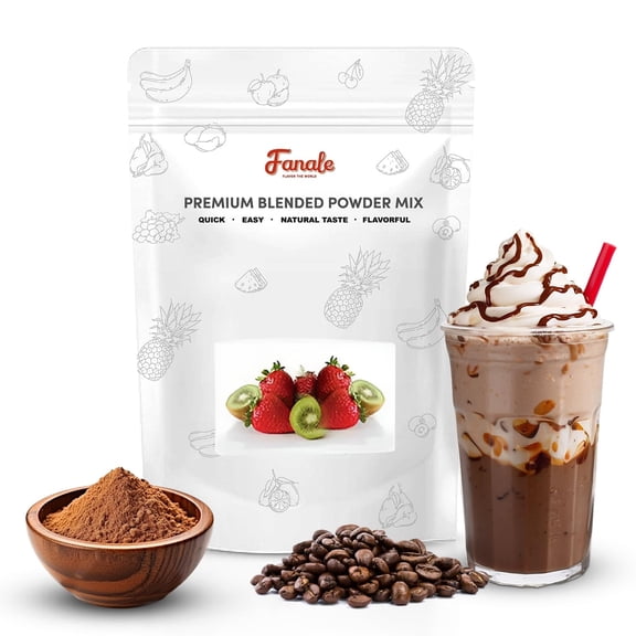 Fanale - Ice Mocha Bubble Tea Flavoring Powder | 2.2 pound (Pack of 1)