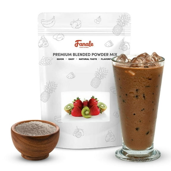 Fanale - Ice Mocha Bubble Tea Flavoring Powder | 2.2 pound Pack of 20