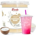thumbnail image 1 of Fanale Popping Boba Pearls for Bubble Tea, Yogurt Flavor, Bursting Boba for Shakes, Desserts, and Smoothies, 7 lb (Pack of 4) FPB011-CS, 1 of 7