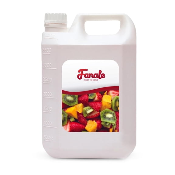 Fanale Premium Flavoring Concentrated Syrup for Bubble Tea 11 lb | Watermelon Flavor Syrup | for Boba Tea, Smoothies, Slushes, Desserts | 11lb | Pack of 4