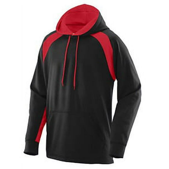Fanatic Hooded Sweatshirt - BLACK/ RED - 2XL 5527