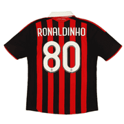 Fanatic Ronaldinho Ac Milan Jersey Retro Soccer Jersey Fans Shirt Football T-shirt Soccer Team Shirt