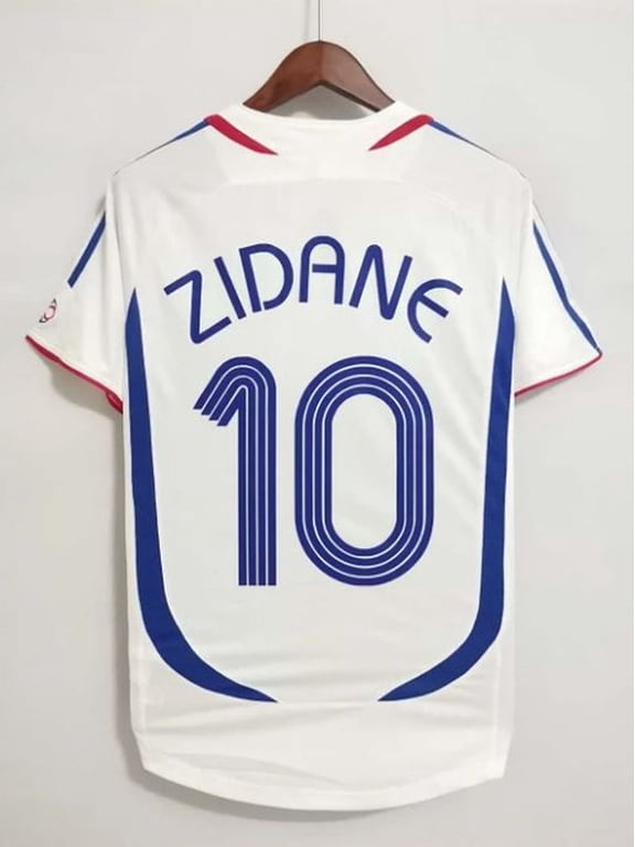 Fanatic Zidane 2006 France Jersey Retro Soccer Jersey Fans Shirt Football T-shirt Soccer Team Shirt