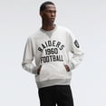 thumbnail image 1 of Fanatics Heather Gray Las Vegas Raiders IconicFleece Pocket Sweatshirt, 1 of 7