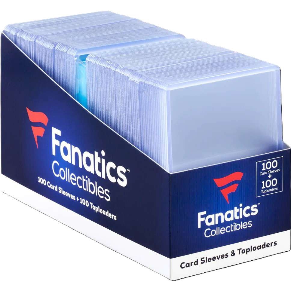 fanatics card sleeves Soft 100 Count – RL Sports Cards leading materials designed to protect Topps Series 1 Binder Pages,