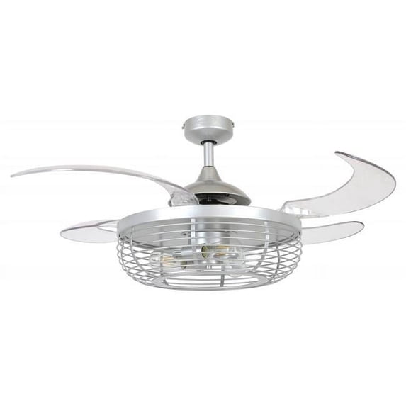 Fanaway 12" Ceiling Fan ¾" Inner Diameter Downrod Grey Silver, Compatible with Carbondale Ceiling Fans