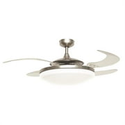 Fanaway  EVO 2 Brushed Chrome Lighting with Remote Ceiling Fan