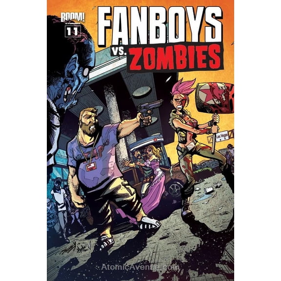 Fanboys Vs. Zombies #11B VF ; Boom! Comic Book