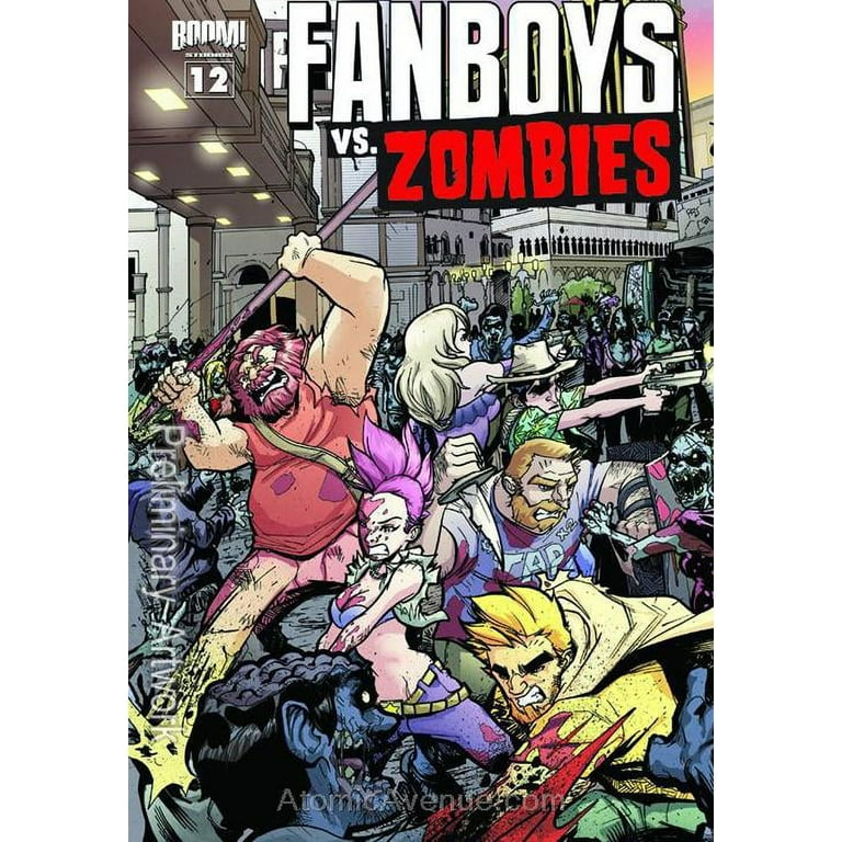 Fanboys vs. Zombies, Comic Book Series