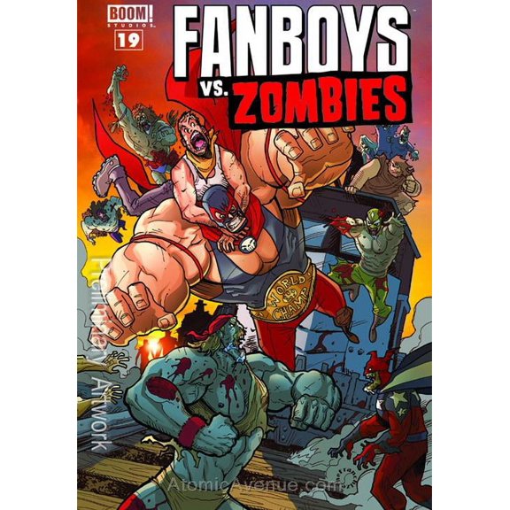 Fanboys Vs. Zombies #19 VF ; Boom! Comic Book