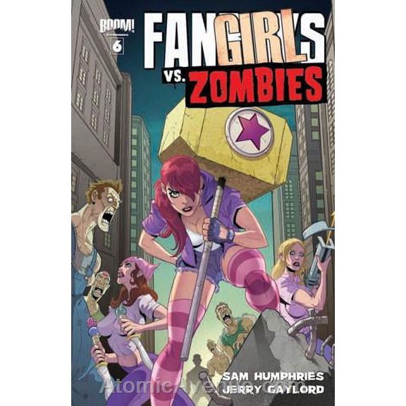 Fanboys Vs. Zombies #6B VF ; Boom! Comic Book