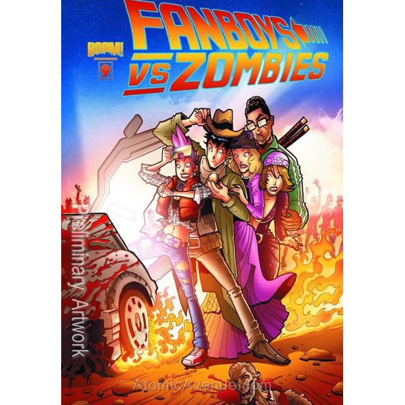 Fanboys Vs. Zombies #9A VF ; Boom! Comic Book