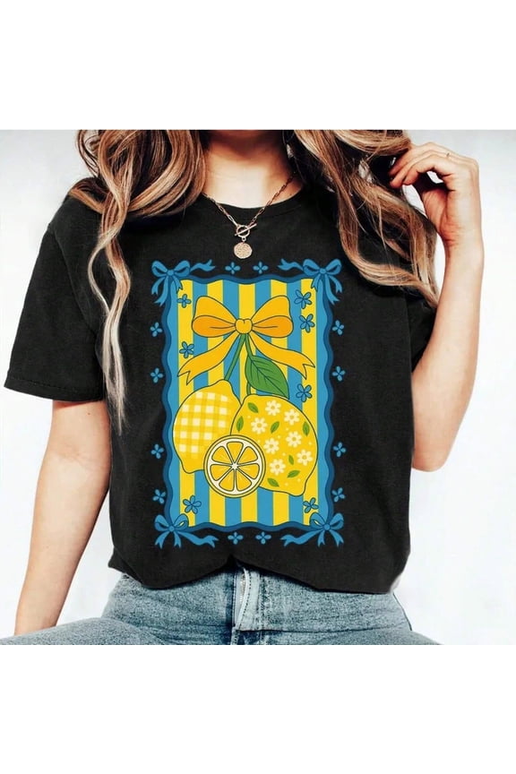 Fancemon Coquette B1Ow , Mama Lemon Everyday , Coquette Lemon , Lemonade , Summer Vibes , GI1Ummer , Summer S1Hirt