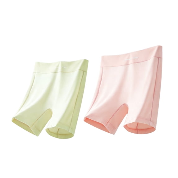 Fancifize 2 Pack Cartwheel Shorts for Girls Kids Biker Under Dress Dance Girl's Breathable Comfy Shorts,3-15 Y