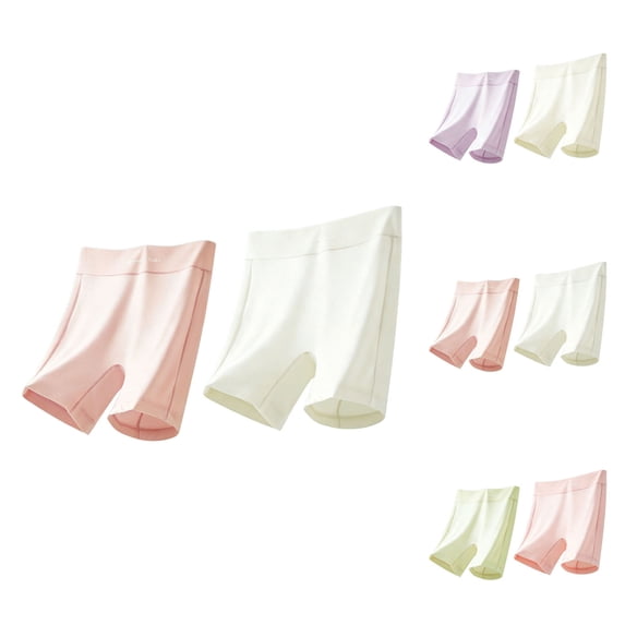 Fancifize 2 Pack Cartwheel Shorts for Girls Kids Biker Under Dress Dance Girl's Breathable Comfy Shorts,3-15 Y