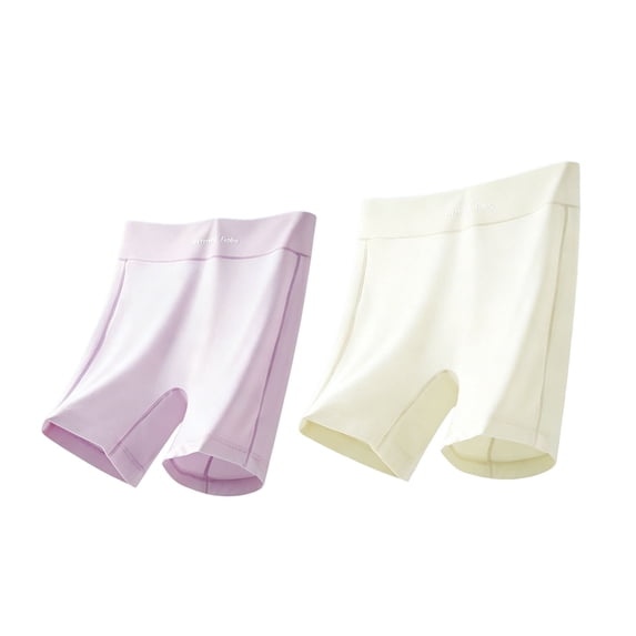 Fancifize 2 Pack Cartwheel Shorts for Girls Kids Biker Under Dress Dance Girl's Breathable Comfy Shorts,3-15 Y
