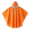 thumbnail image 1 of Fancifize Boys Girls Rain Jackets, Long Sleeve Hooded Raincoat, Kids Waterproof Windproof Outerwear 4-13 Years, 1 of 5