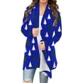 thumbnail image 1 of Fancifize Christmas Cardigan for Women Open Front Fashion Xmas Print Fall Cardigans Sweater Loose Casual Outwear Holiday Clothes, 1 of 5