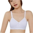 thumbnail image 1 of Fancifize Girls Adjustable Strap Bra Hypoallergenic Nylon Underwear Breathable Campus Life Sports Bra 14-18Y, 1 of 5