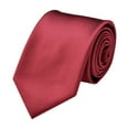 thumbnail image 1 of Fancifize Men's Tie Classic Woven Ties Solid Color Formal Business Wedding Neckties, 1 of 4