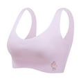 thumbnail image 1 of Fancifize Girls Padded Training Bra for 12-15T, Training Bras for Big Girls Light Padded Sport Cami Bras Teens Girls Wireless Sports Bra, 1 of 2