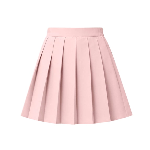 Fancifize Girls School Uniform Short Skirt, Teens High Waist Pleated Skirt with Built in Shorts, Trendy Preppy Look Skorts 2-16 Years