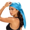 thumbnail image 1 of Fancifize Head Scarf for Women Satin Head Scarves Neck Scarfs Square Bandana Hair Wraps for Sleeping Daily, 1 of 6