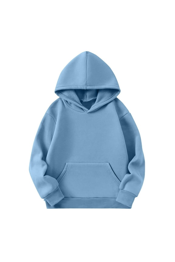 Hoodies for Kids Oversized Soft Fleece Sweatshirts Long Sleeve Pullover Top Casual Loose Fall Clothes for Girls Boys