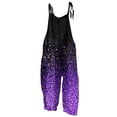 thumbnail image 1 of Fancifize Kids Girls Sleeveless Overalls Pants Casual Loose Straight Leg Jumpsuits Teens Printed Tie Dye Rompers 5-16 Years, 1 of 8