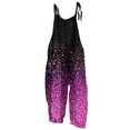 thumbnail image 1 of Fancifize Kids Girls Sleeveless Overalls Pants Casual Loose Straight Leg Jumpsuits Teens Printed Tie Dye Rompers 5-16 Years, 1 of 8